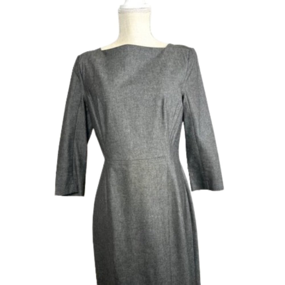 Banana Republic Gray Sheath Dress